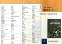 Directory of interest groups