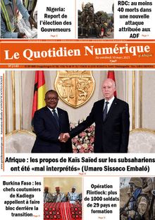 Le Quotidien Numérique d’Afrique N° 2149 - Du vendredi 10 mars 2023