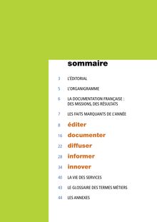 La Documentation française : rapport d'activité 2005