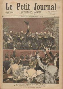 LE PETIT JOURNAL SUPPLEMENT ILLUSTRE  N° 155 du 11 novembre 1893