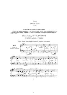 Partition complète, Don Carlos, Don Carlo, Verdi, Giuseppe par Giuseppe Verdi