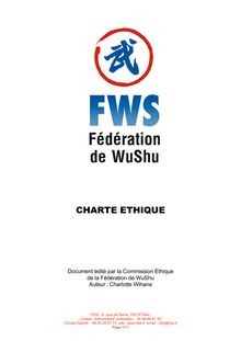 FWS Charte éthique