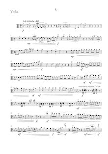 Partition viole de gambe, corde quintette, Streichquintett mit obligater Sopran-Vokalise im 2. Satz par Albin Fries