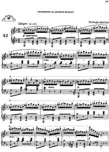Partition Book 6, pour Art of Finger Dexterity, Op. 740, Czerny, Carl par Carl Czerny