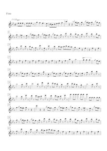 Partition flûte, Radetzky March, Op.228, Strauss Sr., Johann