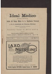 Ideal médico, n. 83 (1924)