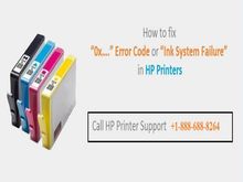 How to Fix the HP Printer Ink System Failure Error? Dial: +1-888-688-8264