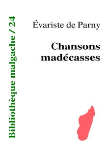 Parny chansons madecasses