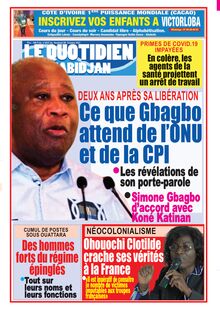 Le Quotidien d’Abidjan n°4033 - du Vendredi 08 Octobre 2021