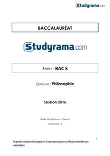 BACS-philosophie-corrigé-2016