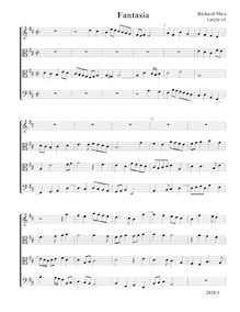 Partition Fantasia, VdGS No.10 - partition complète (Tr A T B), fantaisies pour 4 violes de gambe