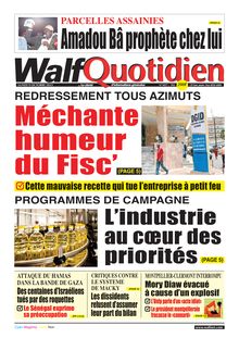 Walf Quotidien n° 9457 - Du 09/10/2023