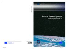 Report of the panel of experts on space and security