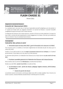 FLASH CHASSE 3 11