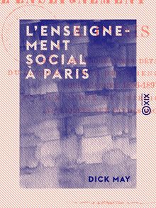 L Enseignement social à Paris