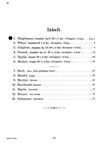 Partition violon et partition de piano, partition de violon, Sonatine, Op.10
