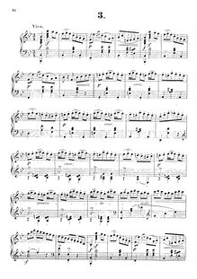 Partition No.3, Polish National Dances, Op.47, Scharwenka, Xaver
