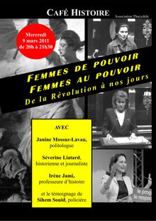 Cafe-Histoire Femmes de pouvoir Femmes au pouvoir - Livret ...