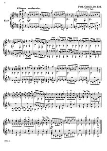 Partition No.7, 18 Very Easy pièces pour Beginners, Op. 333, Grand Recueil