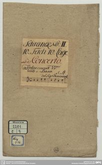 Partition parties, Six Concertos, Concerti Grossi, Geminiani, Francesco