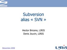 Subversion alias SVN