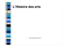 L Histoire des arts