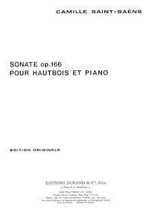 Partition complète (scan), Sonata pour hautbois et Piano