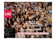 L’utilité d’Arnaud Montebourg au gouvernement - Sondage LH2