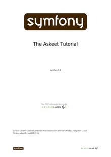 The Askeet Tutorial