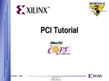 PCI Tutorial 1 31 00 vs 1.1