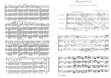 Partition complète, corde quatuor No.2, Op.14, Stenhammar, Wilhelm