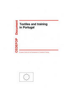 Textiles and training in Portugal