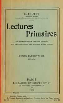 Lectures primaires