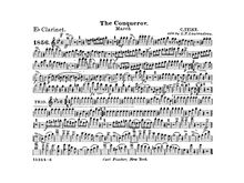 Partition E♭ clarinette, Graf Zeppelin, The Conqueror, Teike, Carl