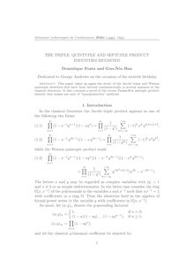 Seminaire Lotharingien de Combinatoire B42o 12pp