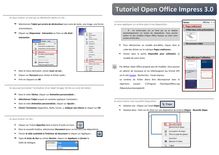 Tutoriel Open Office Impress 3.0