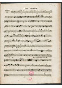 Partition hautbois 2, Harmonie, Partita; Octet-Partita, E♭ major par Franz Krommer