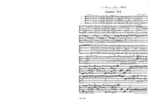 Partition No.9 en A♭ major, corde quatuor No.9-10, Rubinstein, Anton
