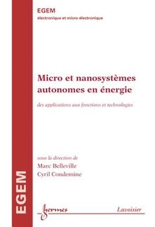 Micro et nanosystèmes autonomes en énergie