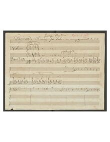 Partition Sketch (incomplete), Tre Romanze, Op.27, Martucci, Giuseppe
