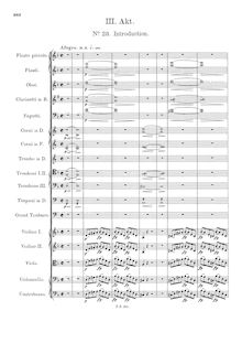 Partition Act III, Alfonso und Estrella, Schubert, Franz