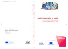 Applications relating to health
