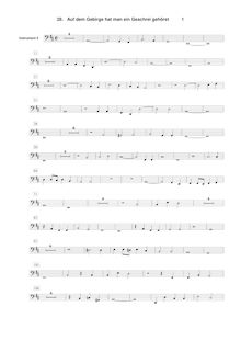 Partition Instrument 5 , partie, Geistliche Chor-Music, Op.11, Musicalia ad chorum sacrum, das ist: Geistliche Chor-Music, Op.11