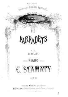 Partition complète, Les Farfadets / pour Elves, Air de Ballet, Stamaty, Camille
