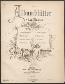 Partition complète, Im goldenen Kranze, Festlicher Reigen, Taubert, Wilhelm