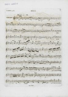 Partition hautbois 2, Piano Concerto No.2, F minor, Chopin, Frédéric