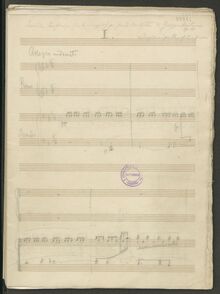 Partition complète (on 2 staves), Symphony No.2 en F major, Op.81