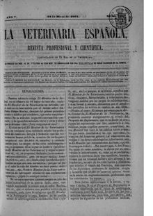 La veterinaria española, n. 138 (1861)