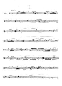 Partition , Allegretto - partition de viole de gambe, 6 Stücke, Hermann, Friedrich