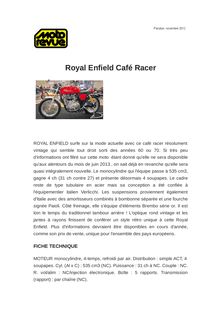 Royal Enfield Café Racer